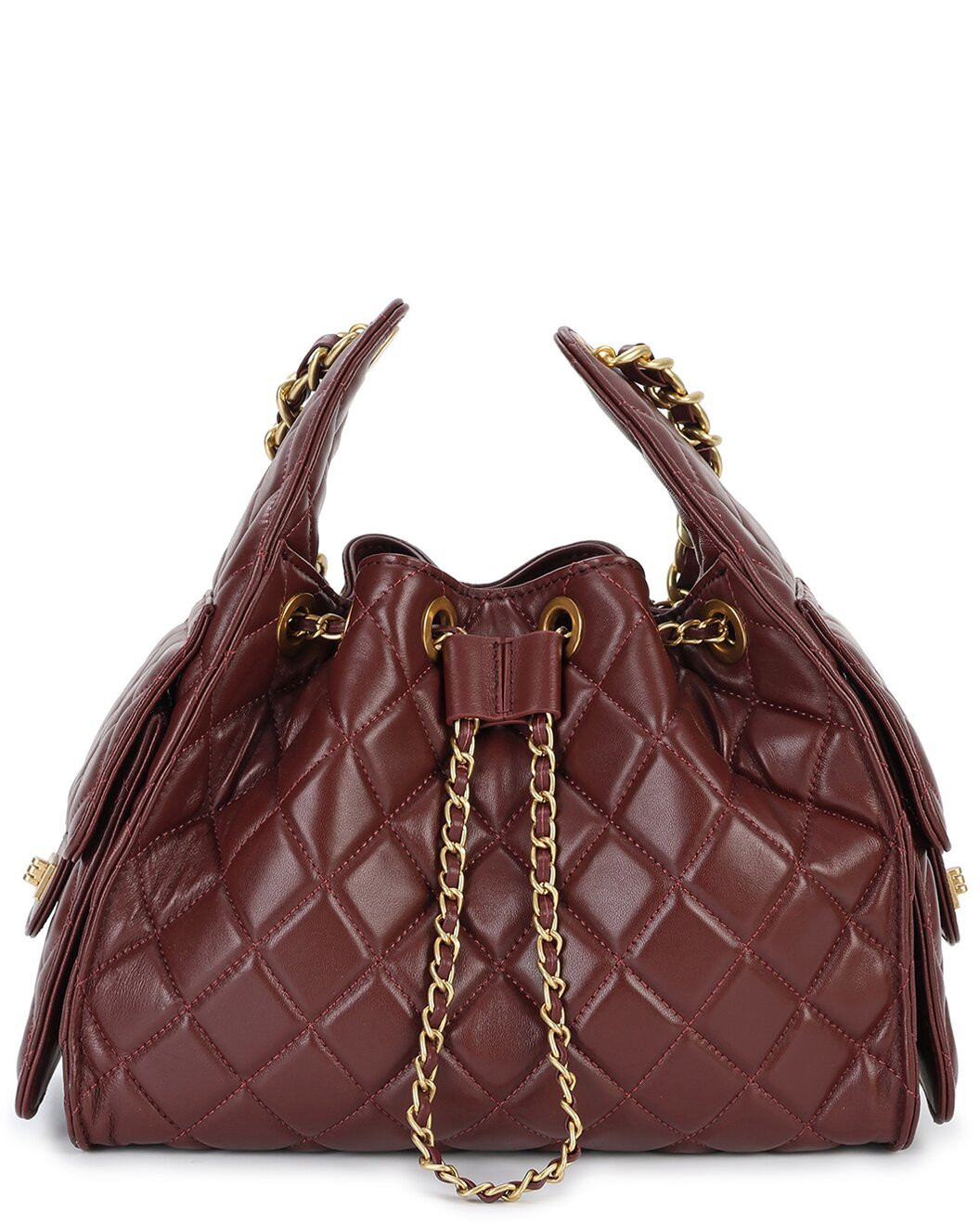Quilted Leather Shoulder Bag | Rue La La