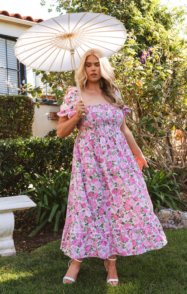 Afternoon Tea Dress ~ Cottage Floral Pink | Show Me Your Mumu