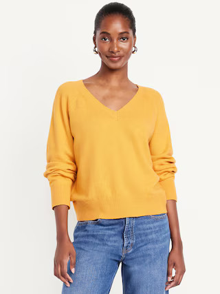 SoSoft Loose V-Neck Sweater | Old Navy (US)