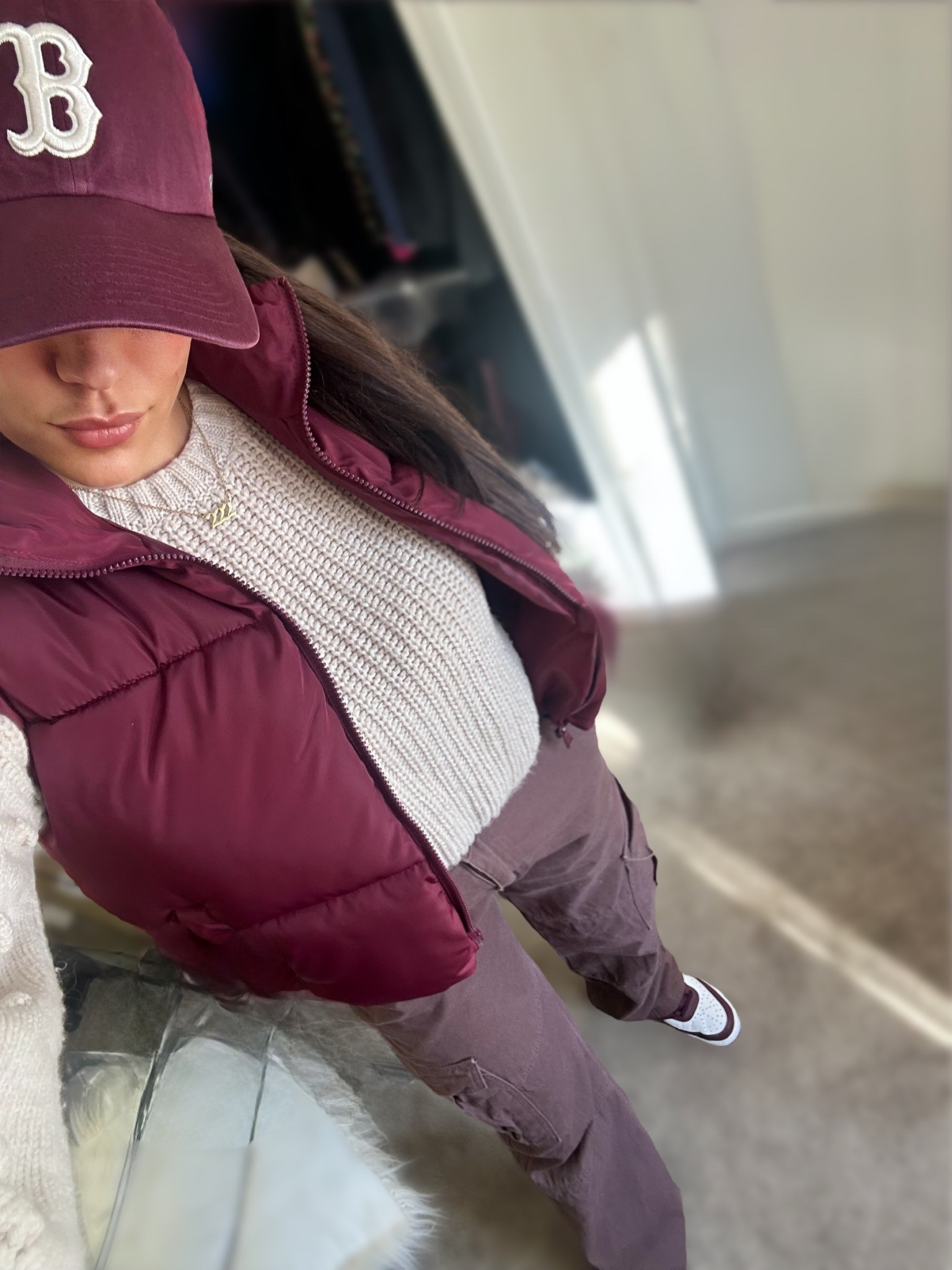 
Maroon + Chocolate = The Dream Combo 🍫🍷

If you’re looking for a sign to mix your neutrals with deep reds, this is it. Perfect for errands, coffee dates, or just a casual weekend look.

#winterfashion #casualstyle #streetwear #puffervest #cargopants

#LTKdayinmylife #LTKootd #LTKgrwm