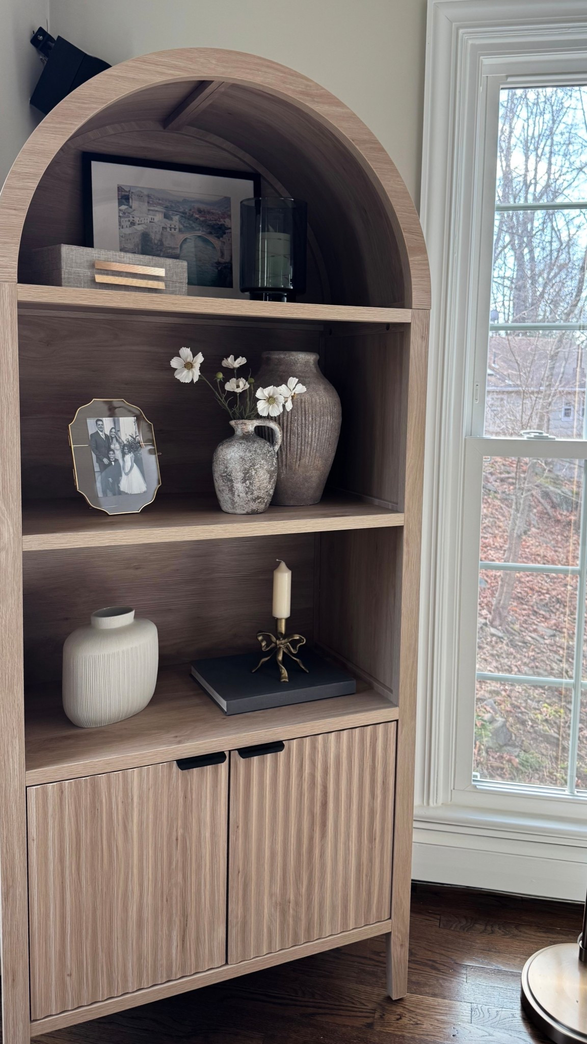 Styling cabinets is one of my favorite past times! I love to mix different textures and finishes. 

#LTKHome #LTKmomlife #LTKdayinmylife