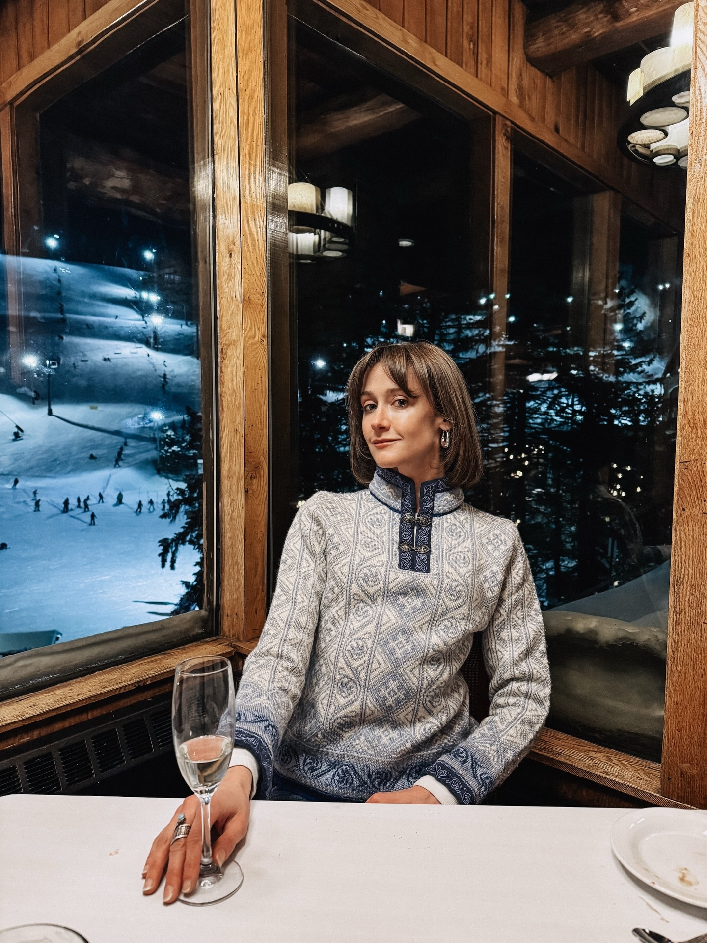 A chic ski sweater & other outfit pieces for a ski weekend in the mountains. 

#LTKSeasonal #LTKOver40 #LTKTravel
