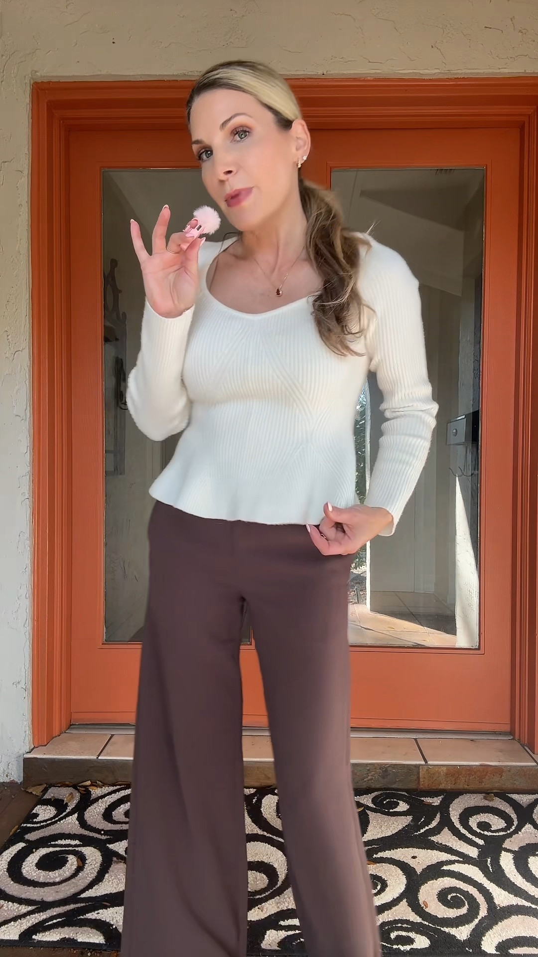Styling my favorite pants. 🤎
Pants, size XXS
Sweater, size XS

#LTKootd #LTKPetite #LTKOver40