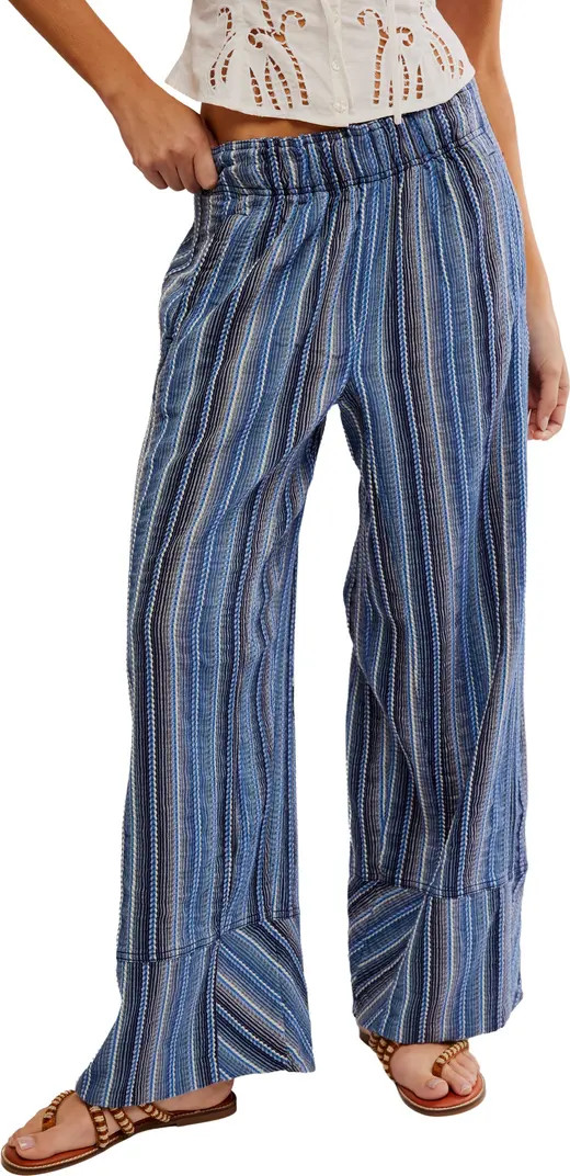 Days End Stripe Cotton Drawstring Pants | Nordstrom