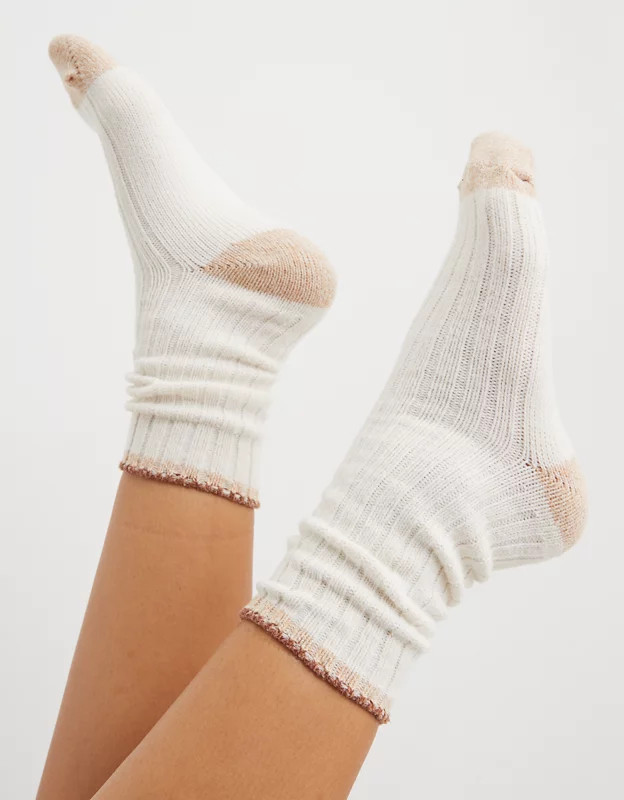 Aerie Colorblock Crew Socks | Aerie