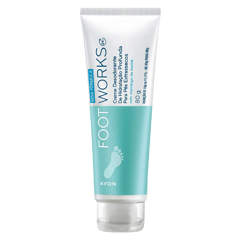 Creme Desodorante de Hidratação Profunda para os Pés Extrassecos Footworks com Manteiga de Kar... | Avon (BR)