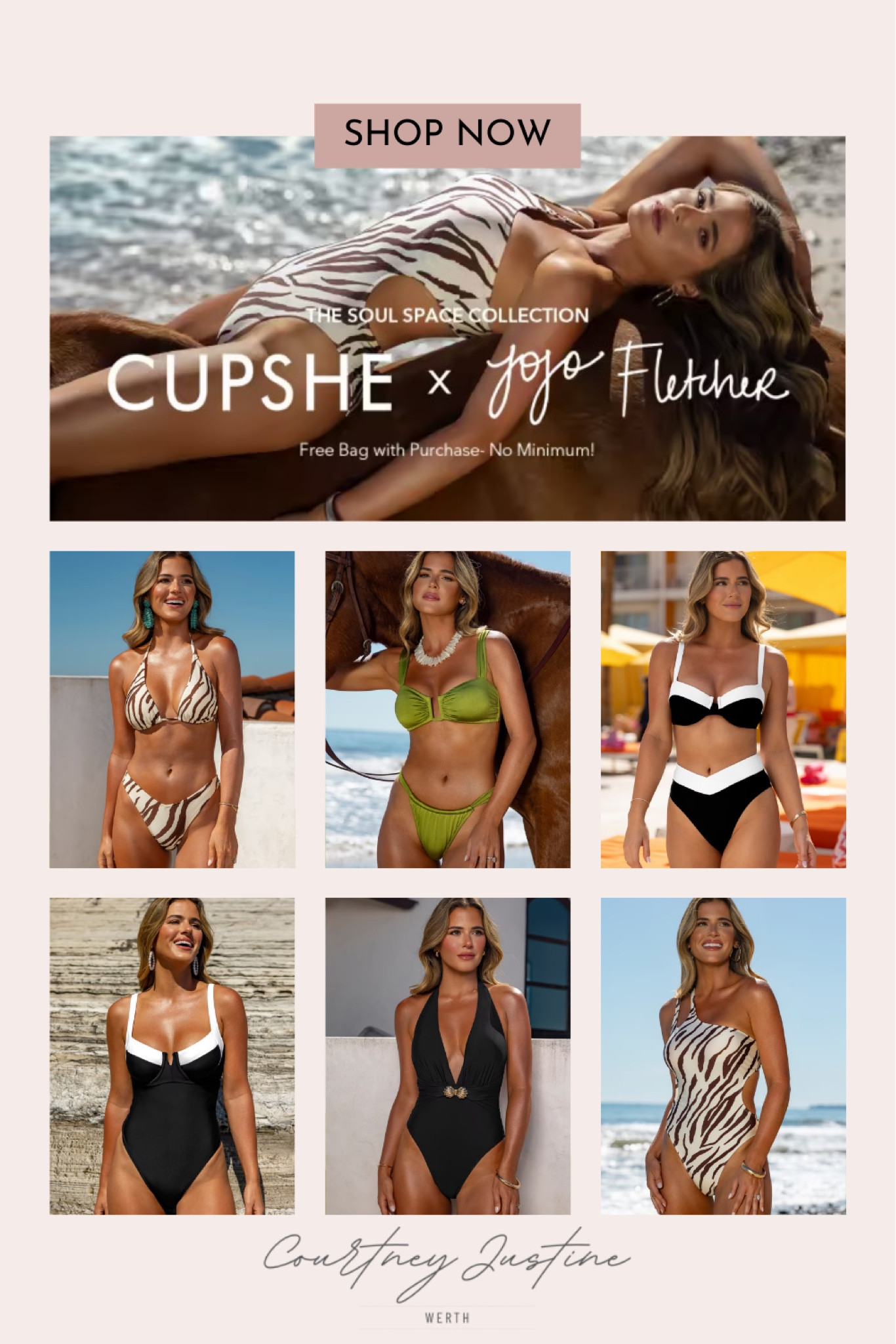 CUPSHE // Swim // JoJo Fletcher // One-Piece Swimsuit // Bikini // The Soul Space Collection // Trendy Swimsuits // Vacation Swimsuits // Sale Swimsuits

#LTKsalealert #LTKswim #LTKstyletip