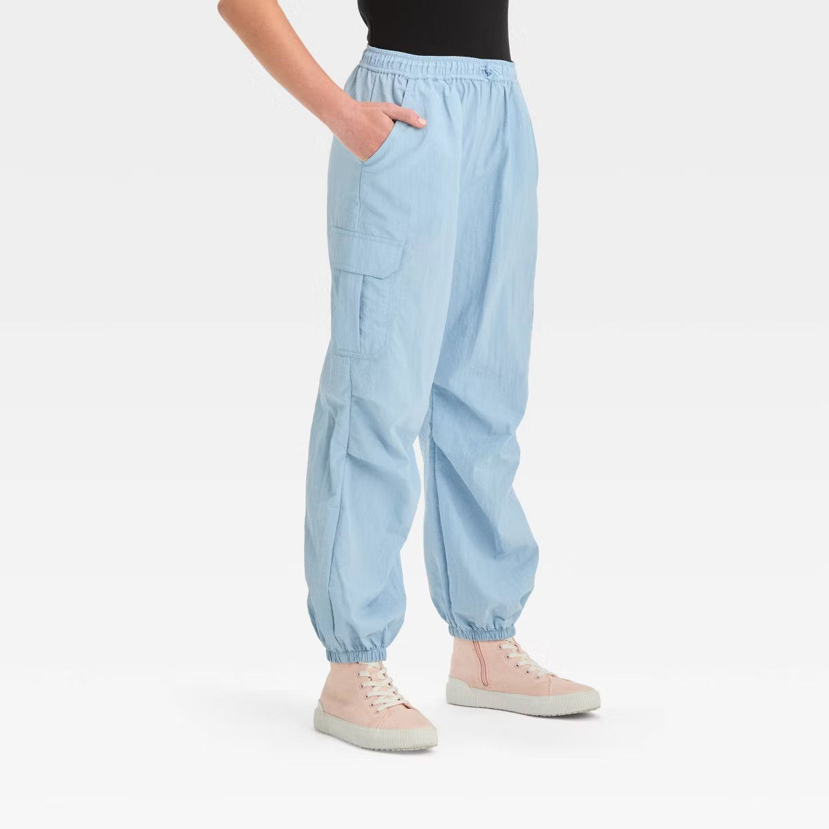 Girls' Nylon Cargo Pants - art class™ | Target