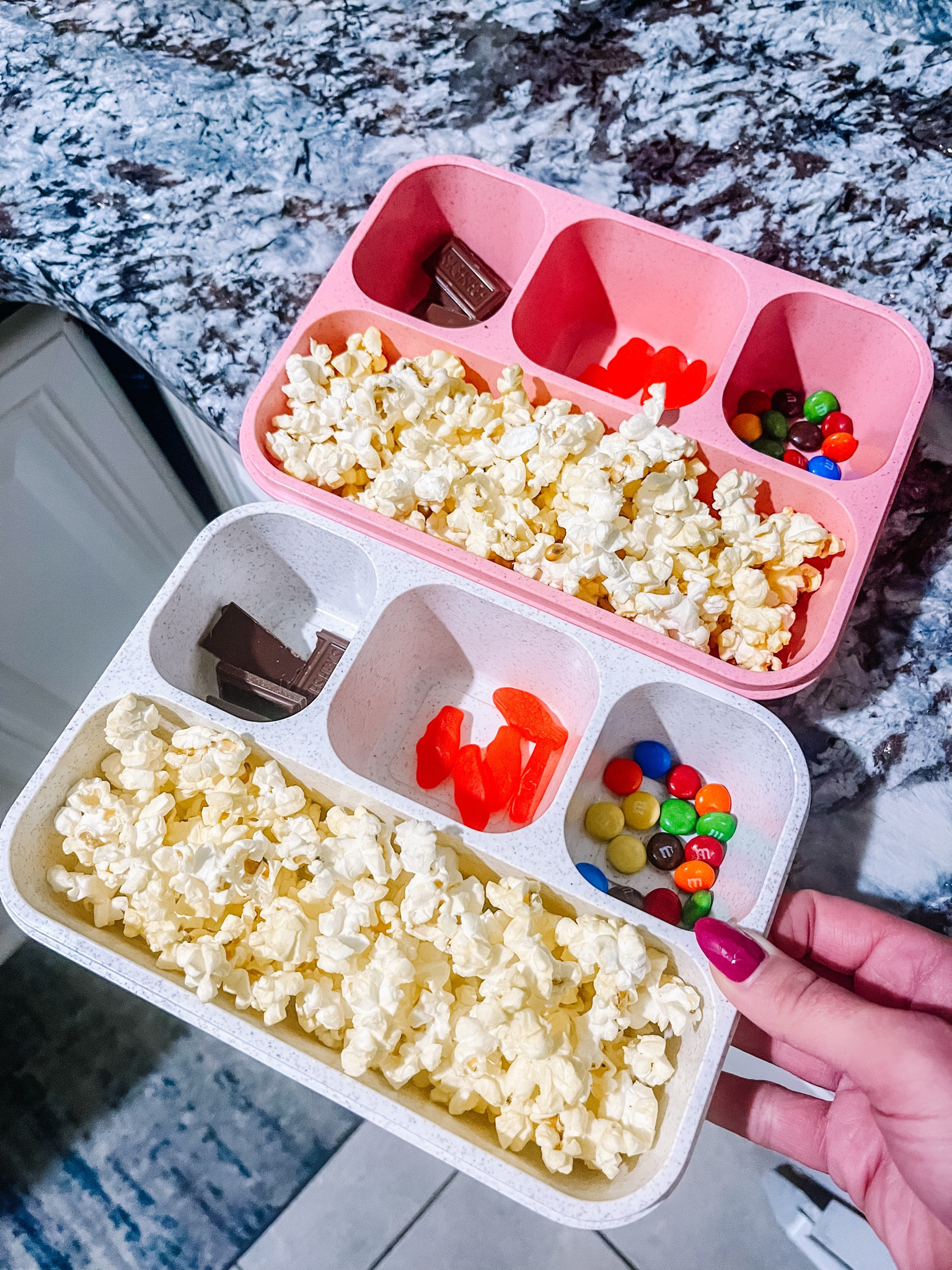 TGIF!! 🎥 🍿 
I love to use our Bento Boxes for our movie nights!! 
They are currently 30% off plus an additional 10% off coupon!! 
Pack of 4 assorted colors!! 

#LTKKids #LTKHome #LTKSaleAlert