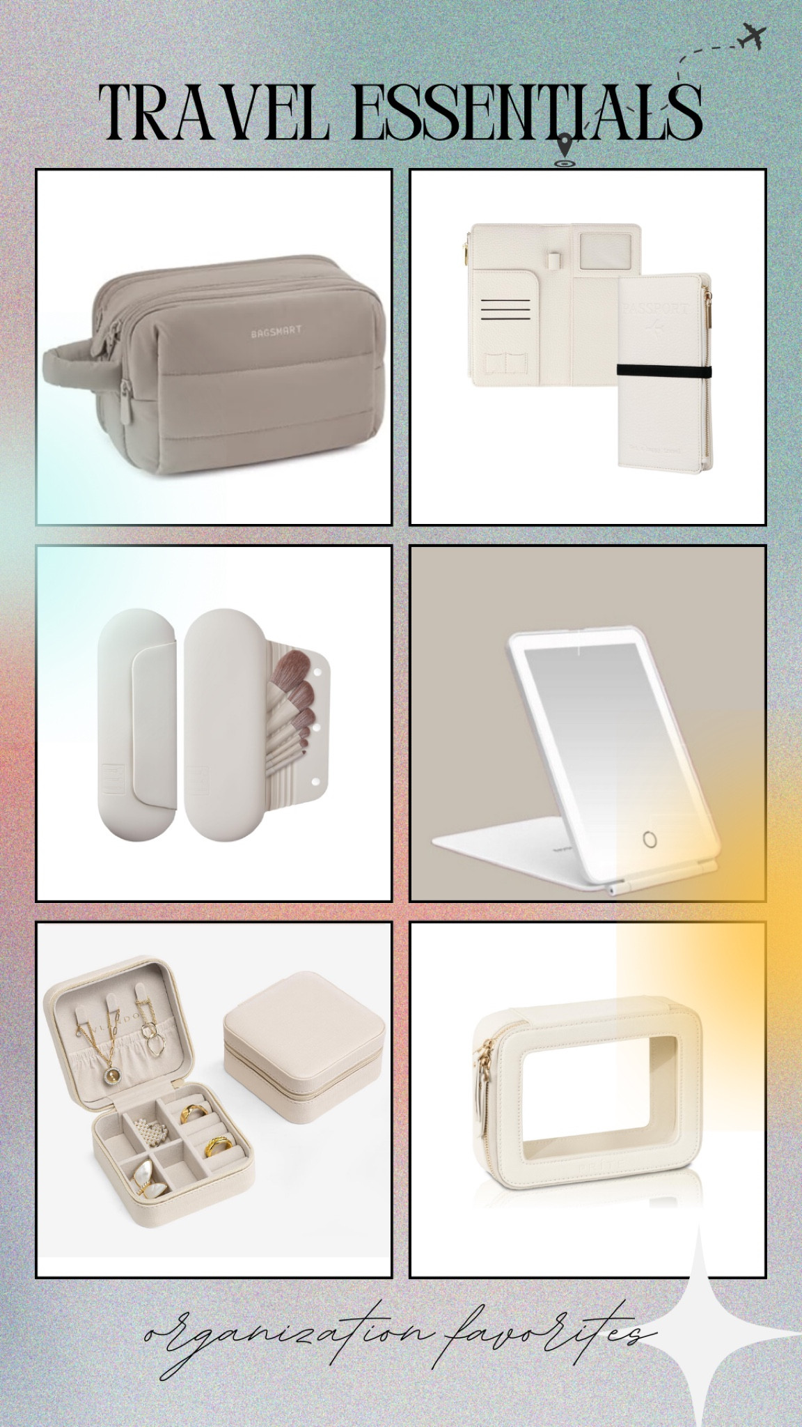 neutral aesthetic travel essentials 

#LTKTravel #LTKStyleTip