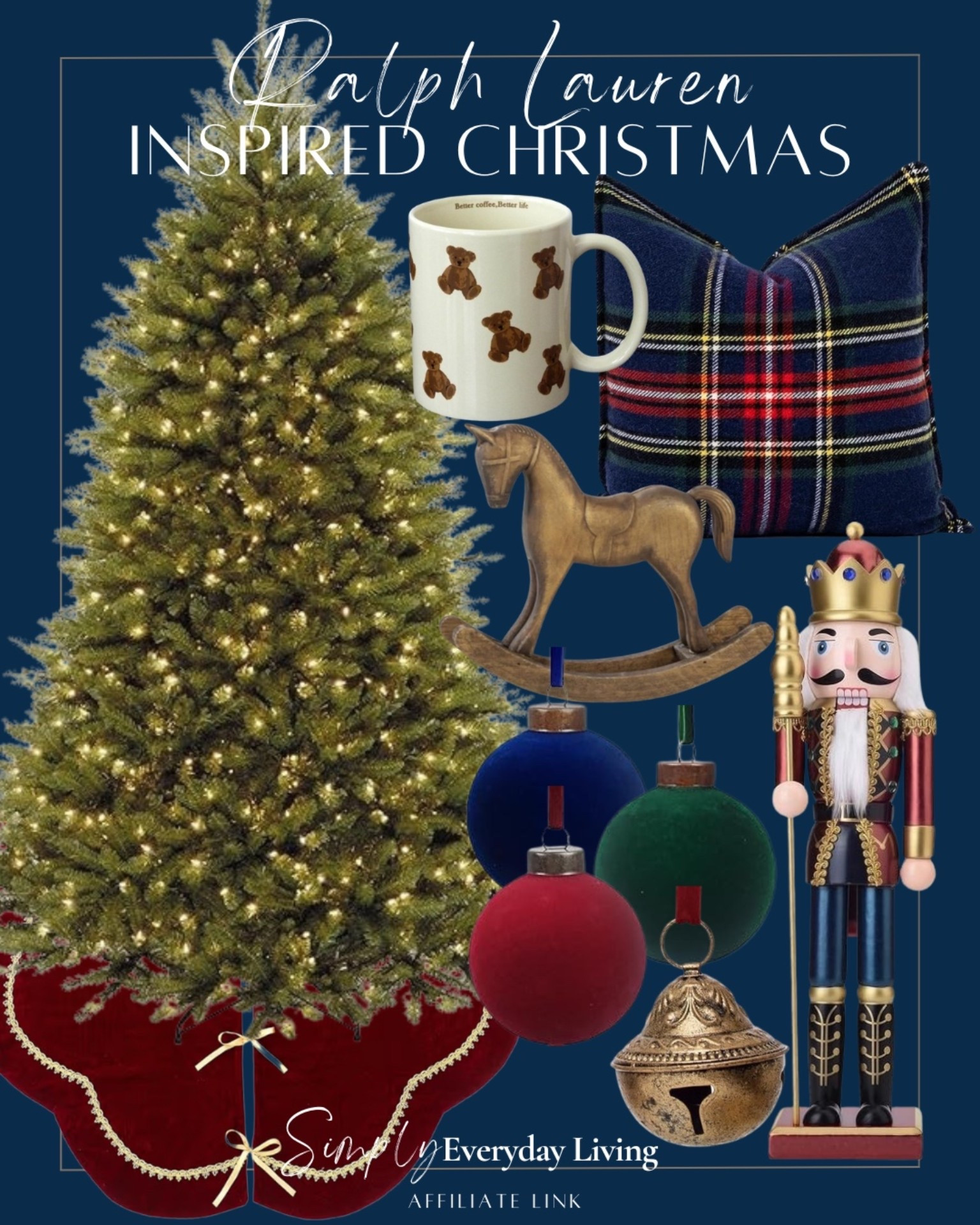 Amazon Ralph Lauren Inspired Christmas 🎄

#LTKHome #LTKSeasonal #LTKHoliday