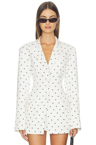 Edel Blazer in Blanc Pin Dot
                    
                    AFRM | Revolve Clothing (Global)