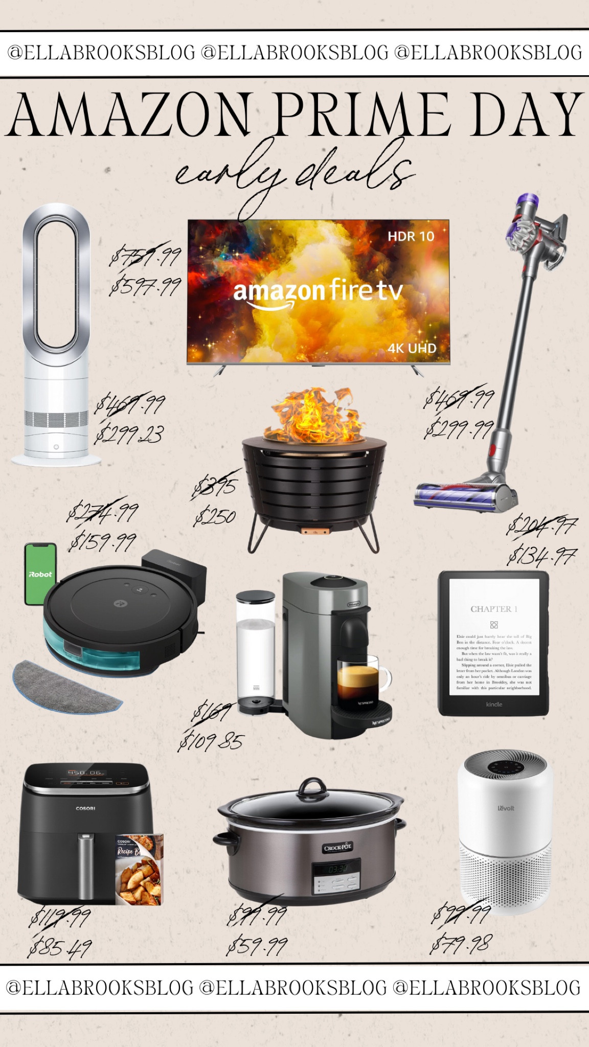 Amazon Prime Day Early Deals!


Amazon home, prime day, Amazon home appliances, Amazon electronics, home deals, appliance sale

#LTKSaleAlert #LTKxPrimeDay #LTKHome