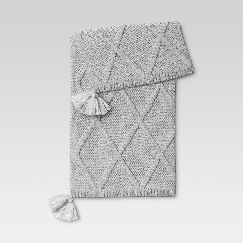 Chunky Diamond Knit Throw Blanket - Threshold™ | Target