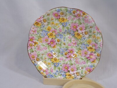 Vintage Rosina Chintz Floral Saucer 5005A  | eBay | eBay US