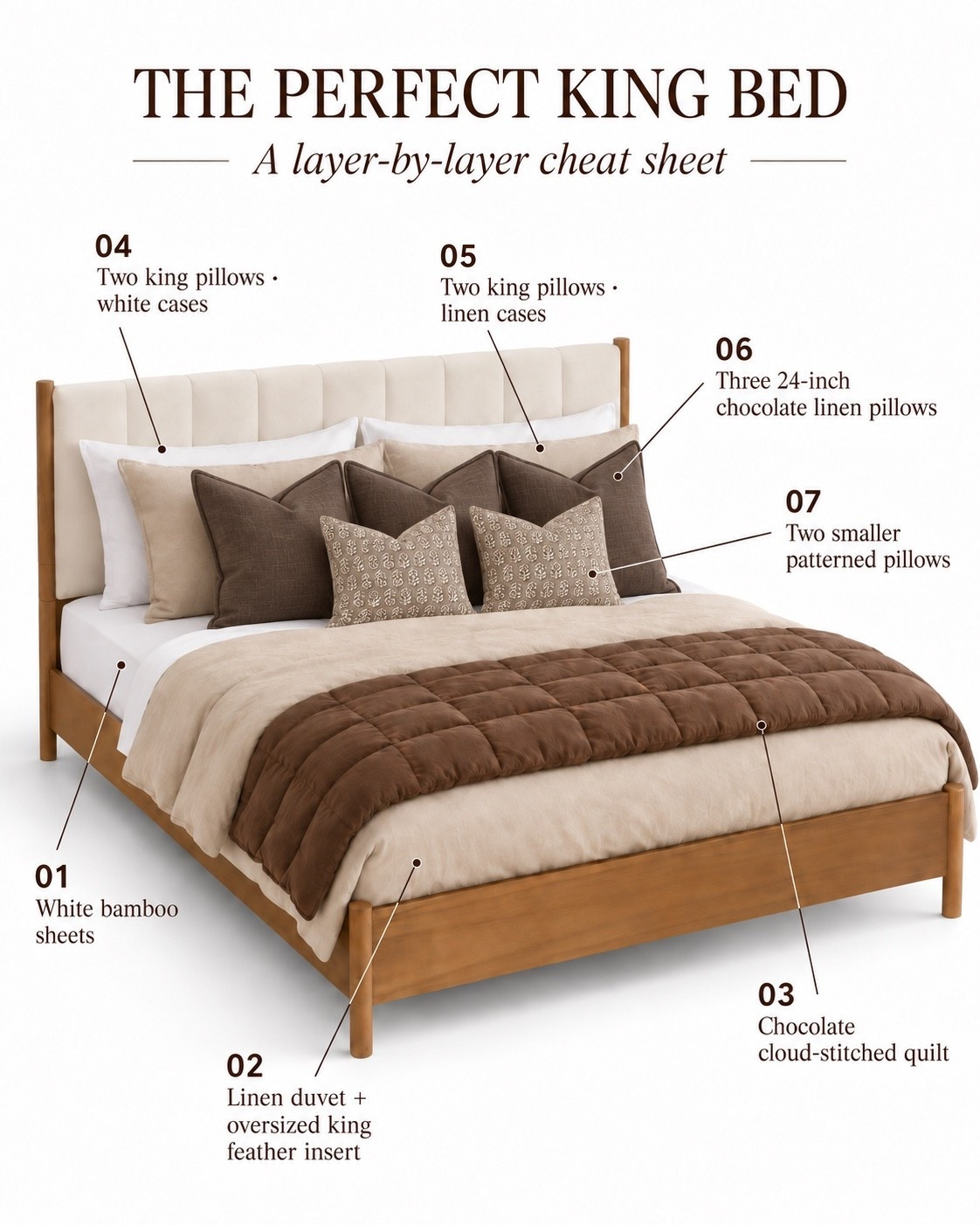 Bedding for a king bed

#LTKHome
