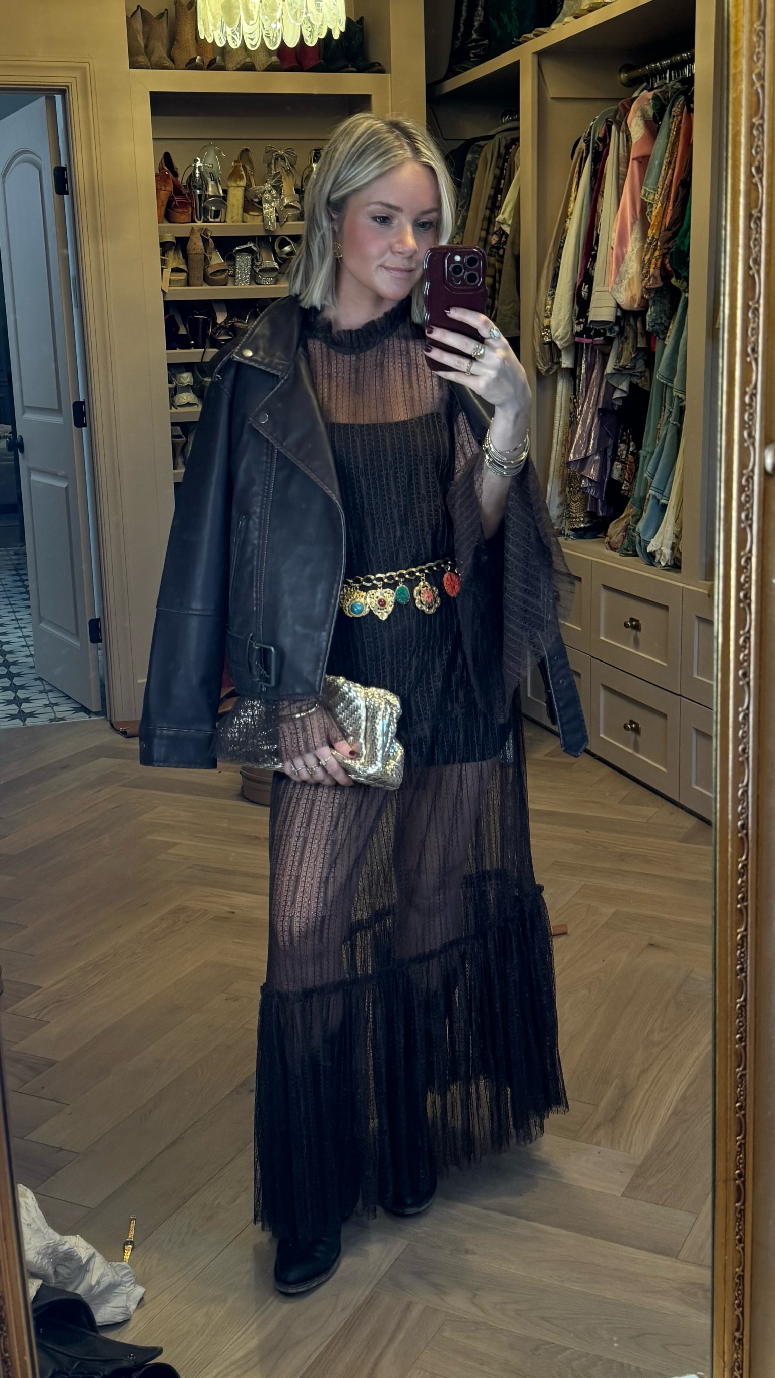 Fall night out outfit! My sheer dress is on sale! 

#LTKShoeCrush #LTKStyleTip #LTKSaleAlert