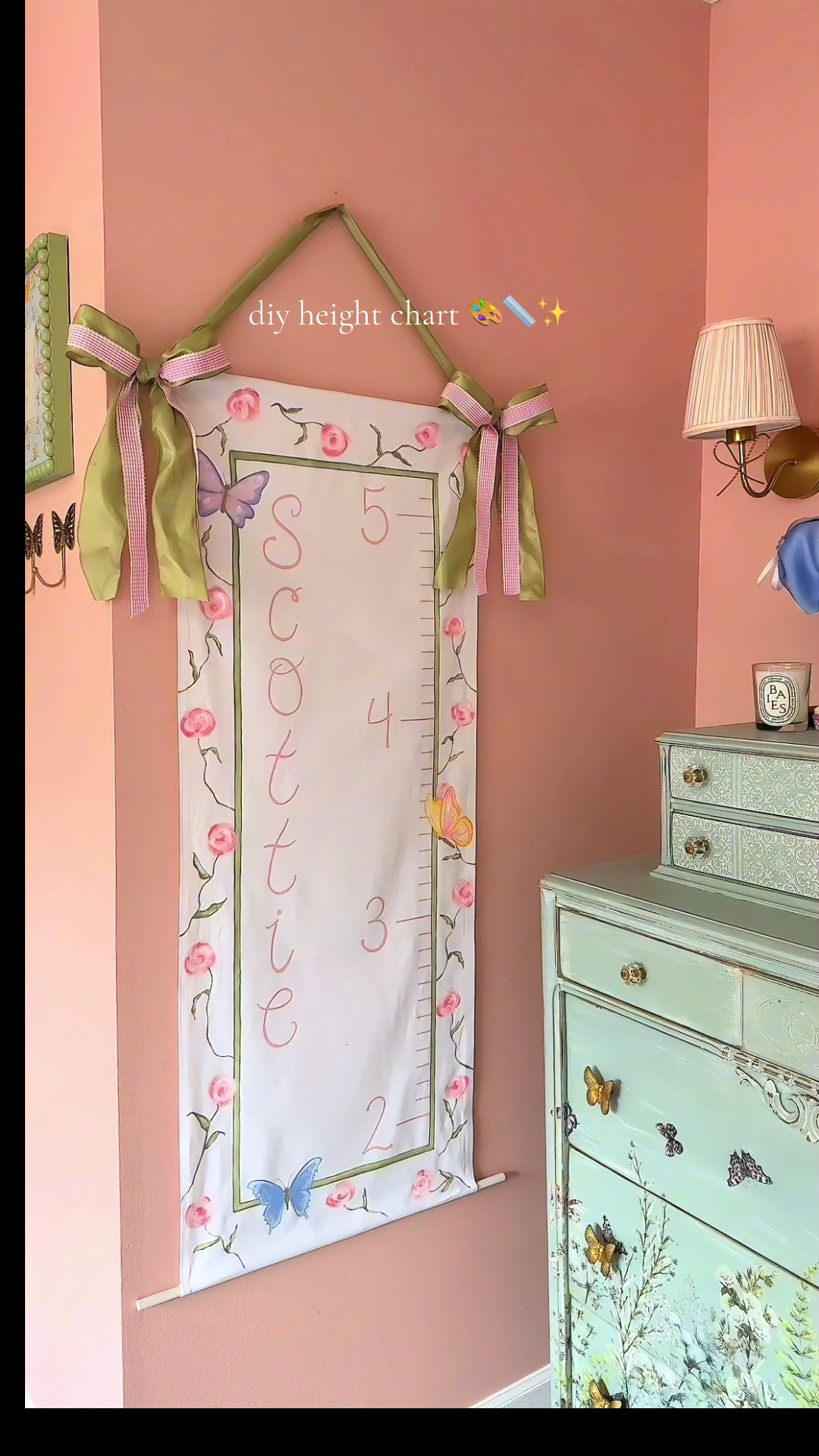 DIY kids height chart craft 

#LTKBaby #LTKKids #LTKBump