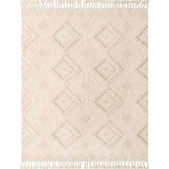 Unique Loom Mesa Collection Area Rug - Papago (8' x 10' Rectangle, Ivory/ Beige) | Amazon (US)