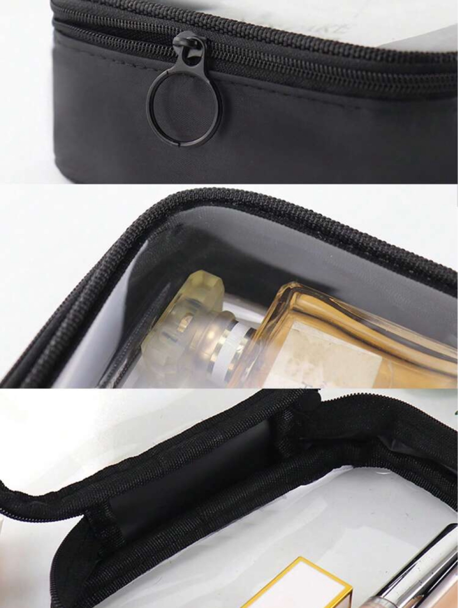 Black & Clear Travel Toiletry Bag

#LTKItBag #LTKHome #LTKTravel