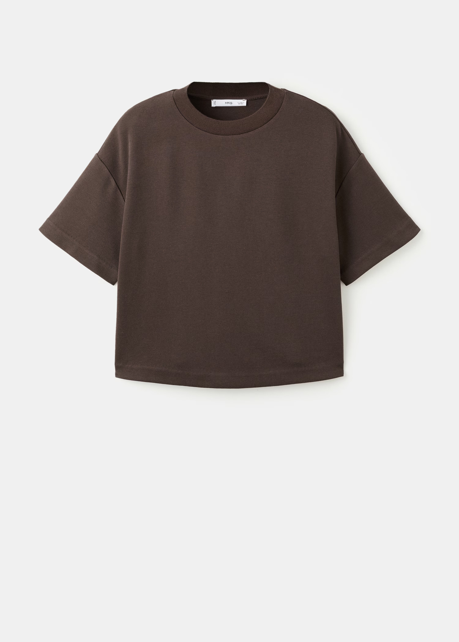 T-shirt cotone manica corta | Mango EU