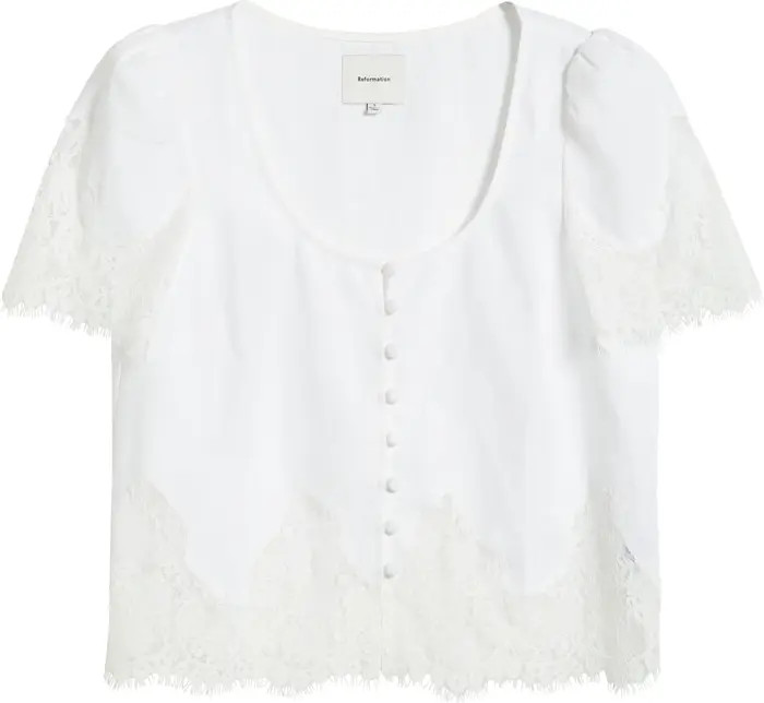 Josie Linen Top | Nordstrom
