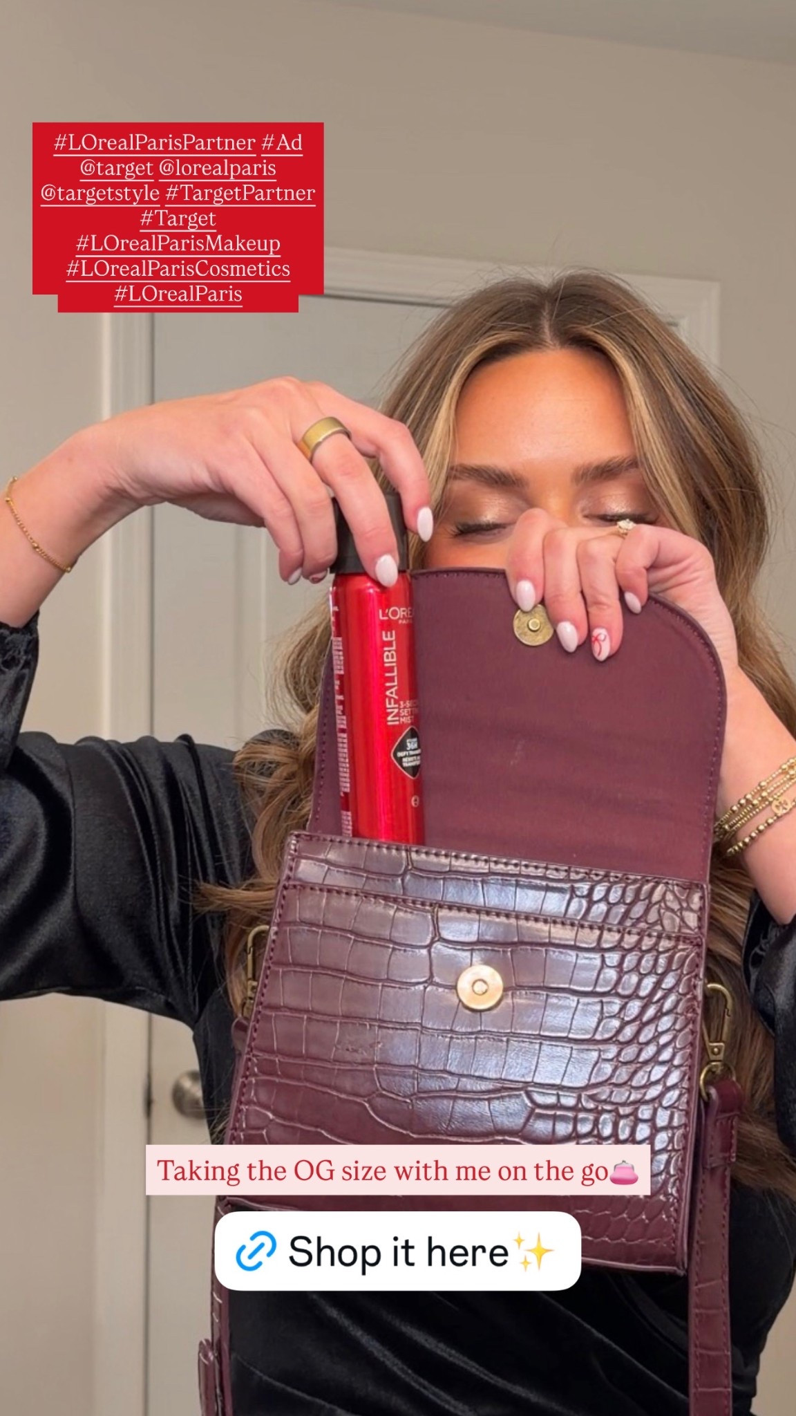 #LOrealParisPartner #AD | Our favorite @lorealparis setting mist just got a new big sis!👯‍♀️The XL stays on my counter for every day, and the OG size sticks with me on-the-go✨ Pick it up during your next @target run!🎯🏃‍♀️
#TargetPartner #Target #LOrealParisMakeup #LOrealParisCosmetics #LorealParis @targetstyle @shop.ltk #liketkit


#LTKTravel #LTKgrwm #LTKBeauty