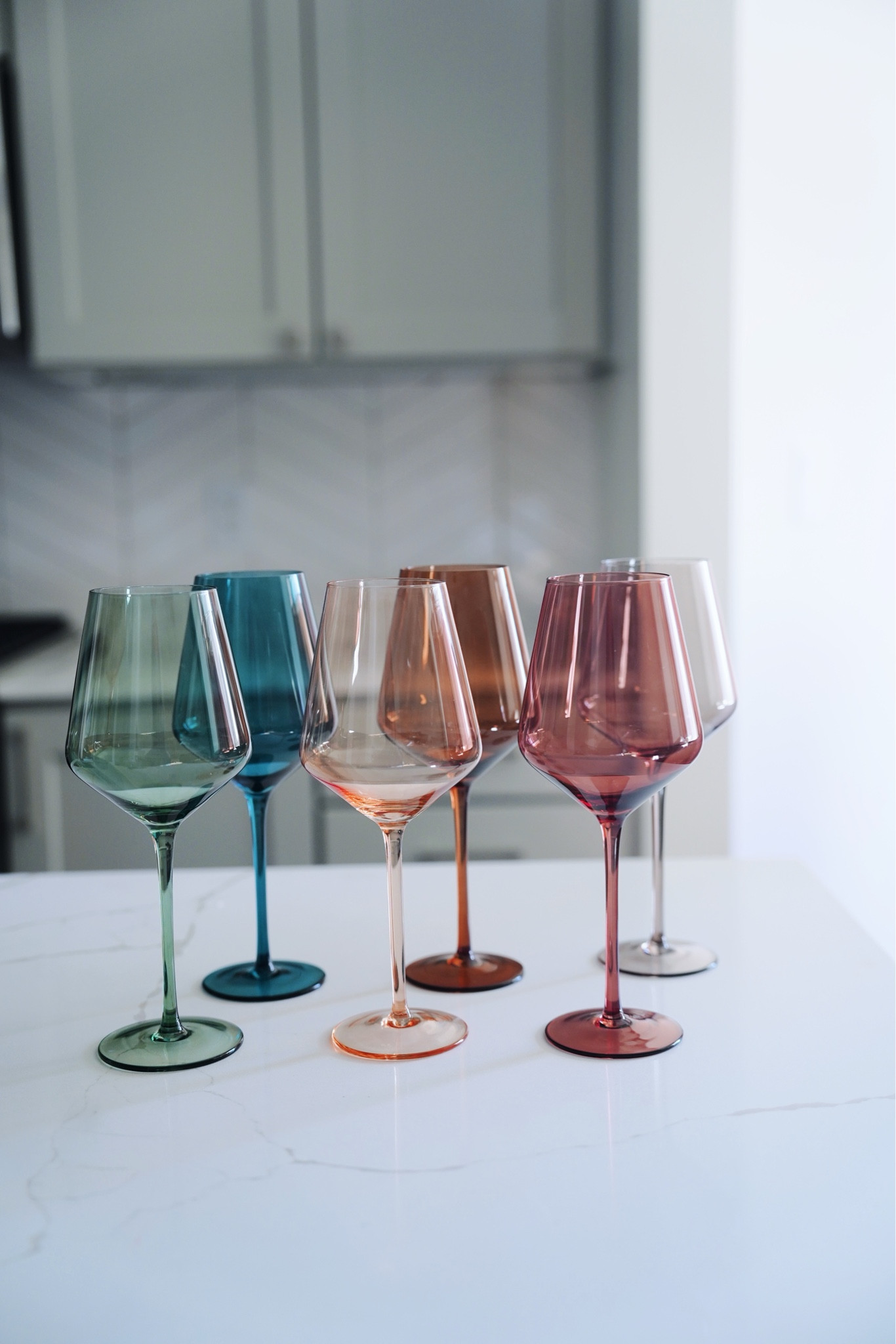 Wine Glasses set of 3 Unique Red … curated on LTK