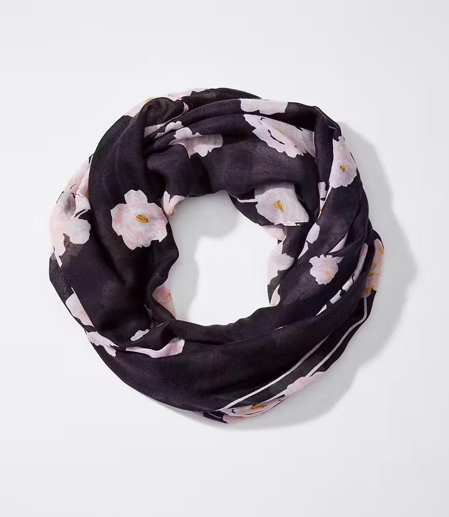 Peony Infinity Scarf | LOFT