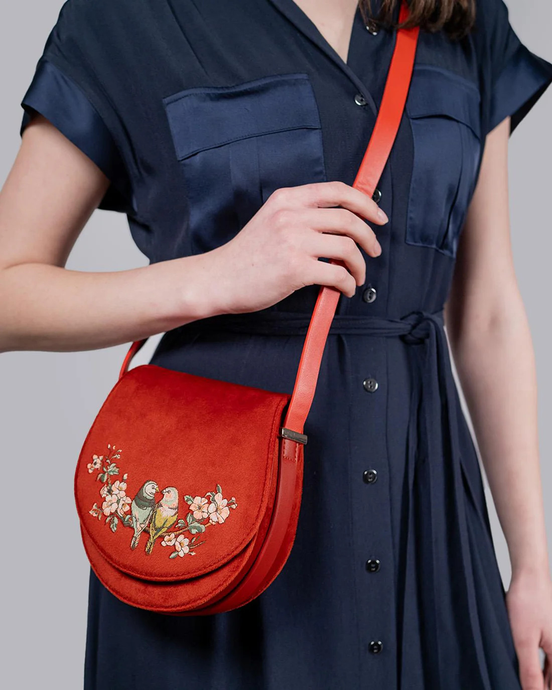 Lovebirds Saddle Bag | Fable England