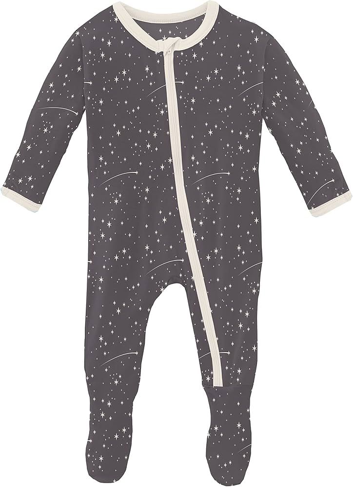 Super Soft One-piece Baby Footies Jammies With Zipper | Amazon (US)