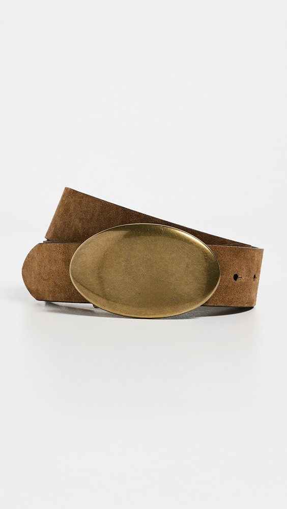 LG Oval Plaque Belt | Shopbop