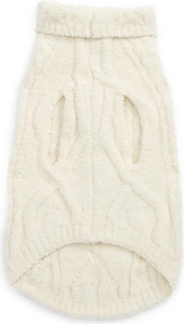 Diamond Cable Pet Sweater | Nordstrom