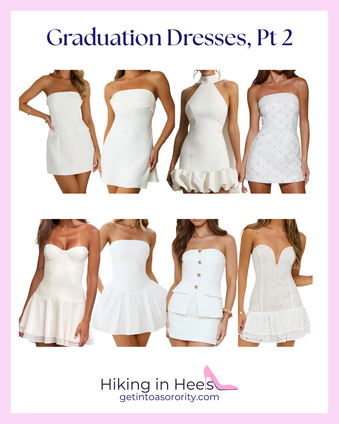 graduation dresses pt 2! 🤍 

 #LTKootd #LTKSeasonal #LTKBeauty