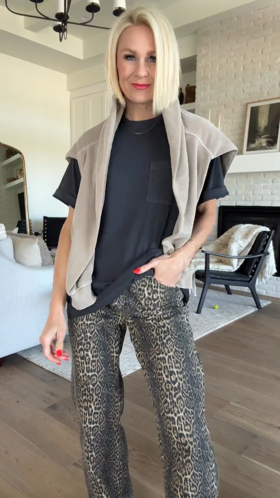 Comfortable, casual— but feels a little elevated, spring outfit. These leopard print Amazon jeans have been a favorite since I bought them last fall. They’re so comfortable and stretchy. I size up in this Amazon brand.
Oversized pocket T-shirt that I’ve had for a couple of years (size down), and neutral pullover sweatshirt that I reached for all the time (fits tts)
My new favorite Adidas for spring and summer. love a good pop of color! 
And the grand finale is this “cheap” but such good quality little white handbag. It wears well causal, but I’ve also taken it to church and will be cute with gatuation or wedding guest dresses too!
Go down 1/2 size in adidas 

Spring fashion
Mother’s Day gift 


#LTKFindsUnder50 #LTKWatchNow