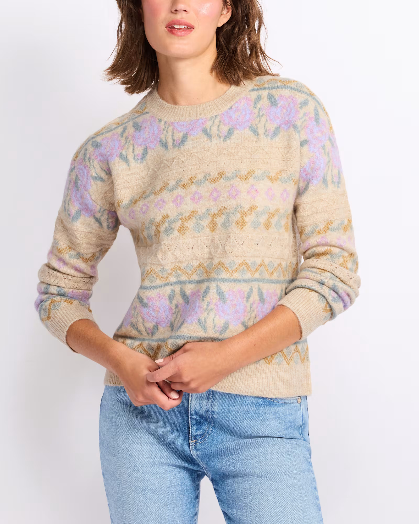 Clarke Crew Neck Sweater | Stitch Fix