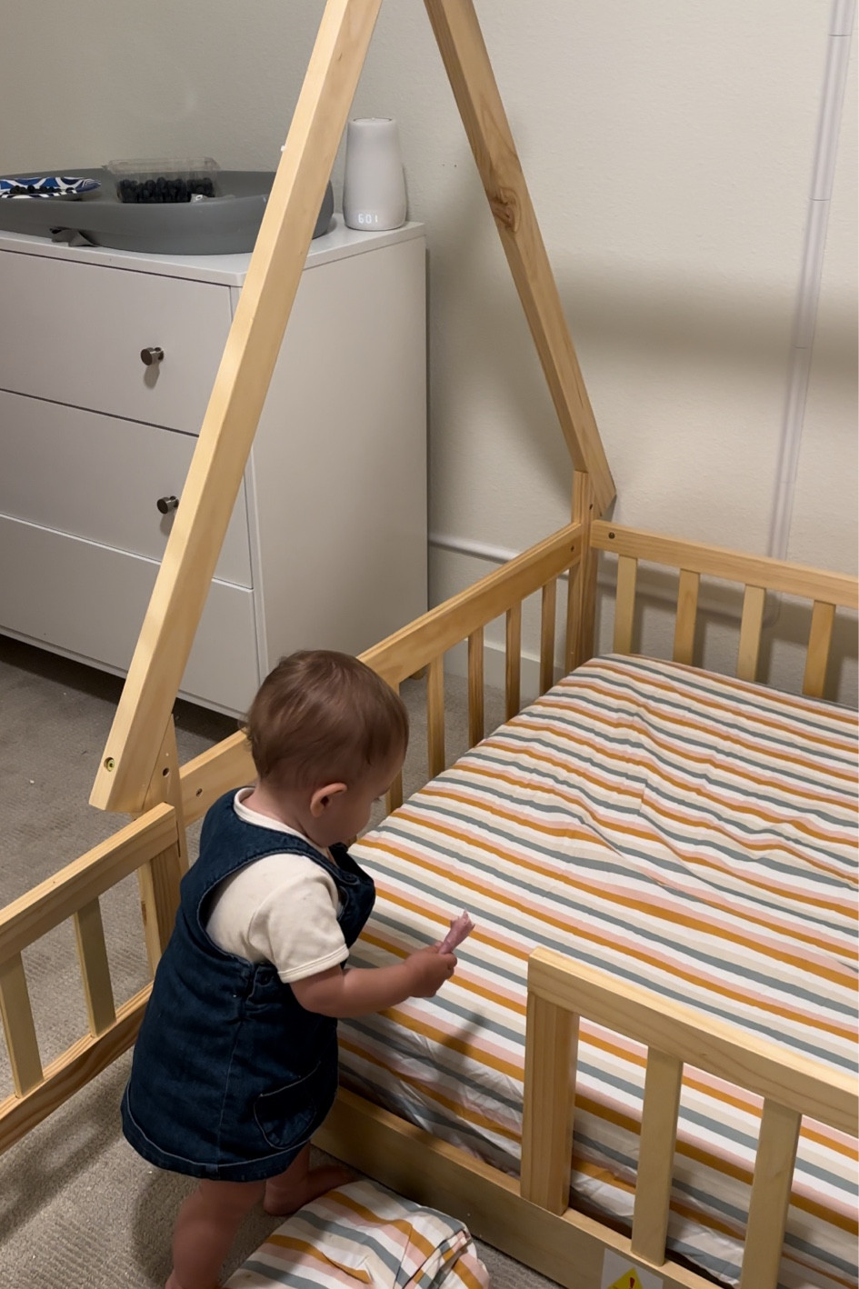 Toddler bed Inspo 🤍