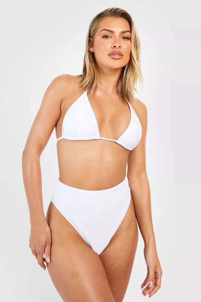 2 Pack High Waisted Bikini Brief | Boohoo.com (US & CA)