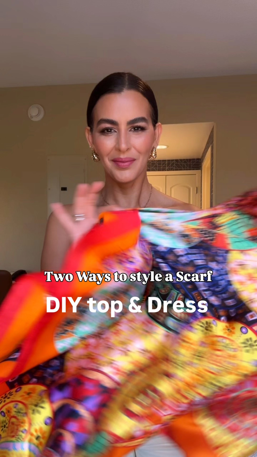 Wearing a size 36B in bra. Runs small in waist, size up. I’m usually a 34b. Scarf is 70”x35”. Jeans in 26”. Lipstick is hush hush 320#LTKStyleTip adding similar shapewear. 

#LTKTravel #LTKootd #LTKSeasonal