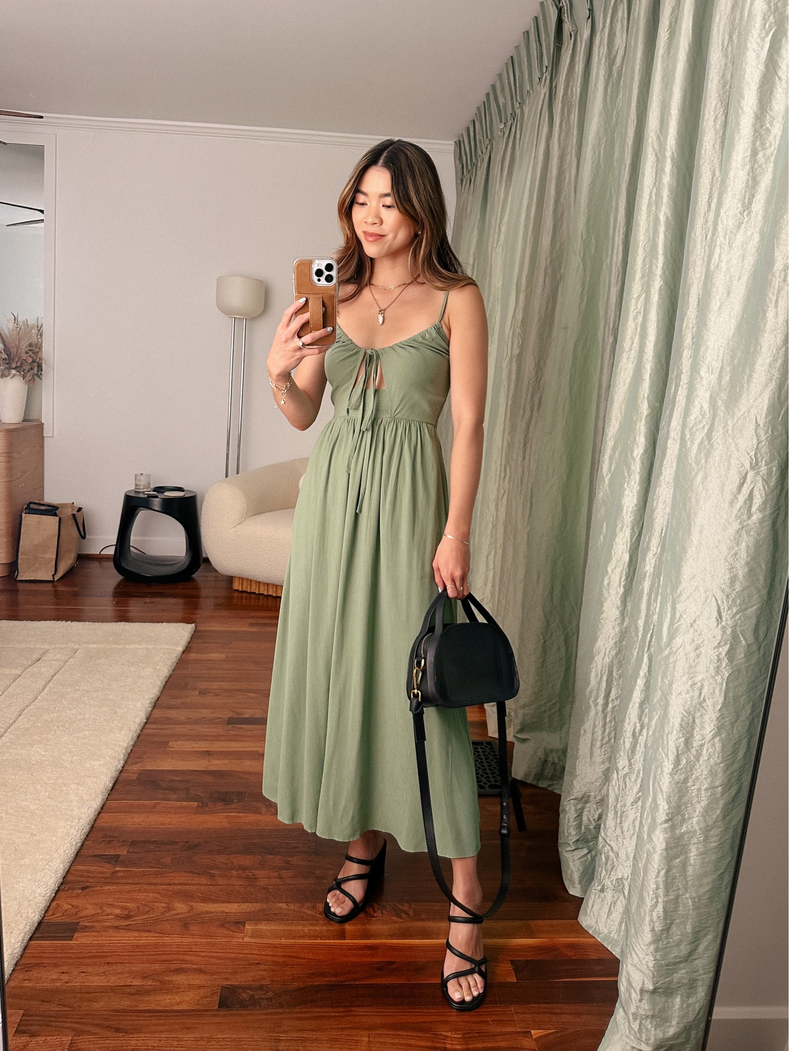 Madewell cami 2024 slip dress