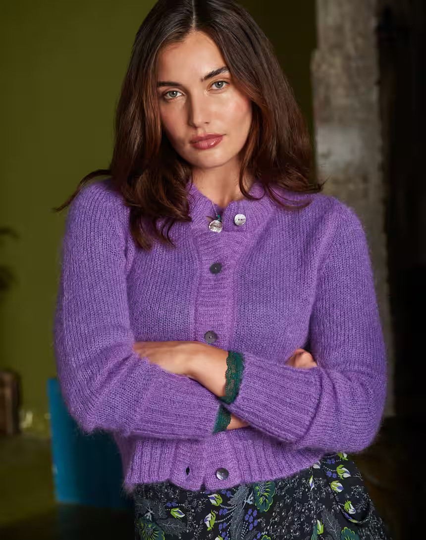 Mohair Cardigan | Brora