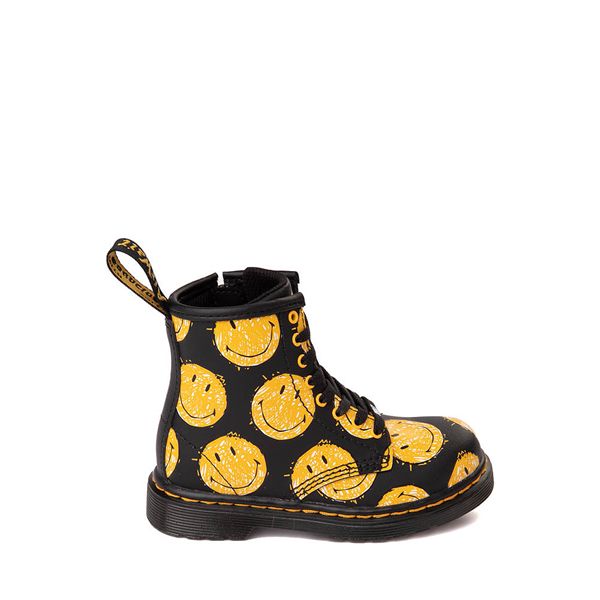 Dr. Martens x Smiley® 1460 8-Eye Boot - Toddler - Black | Journeys