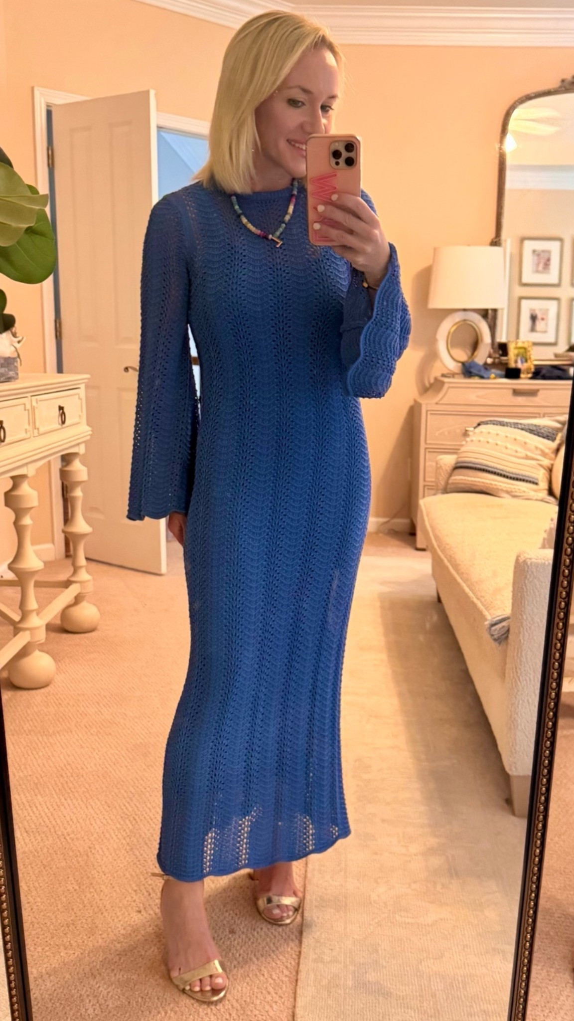 Tuckernuck knit maxi dress. Size XS.
Summer style. Petite style.
Colorful initial necklace.

#LTKPetite #LTKSeasonal #LTKootd