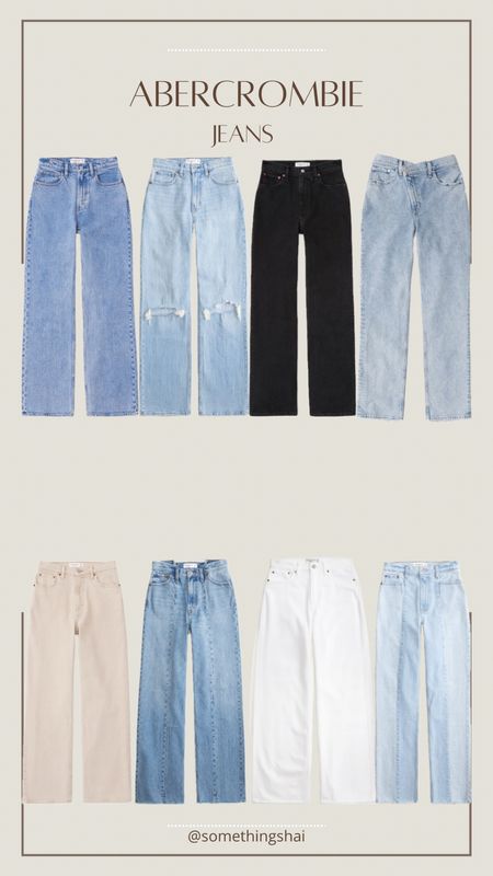 Abercrombie & Fitch have the best jeans! They fit amazing and they have so many different styles! Make sure to shop now during the LTK Spring Sale! 

#LTKSpringSale #LTKsalealert #LTKstyletip