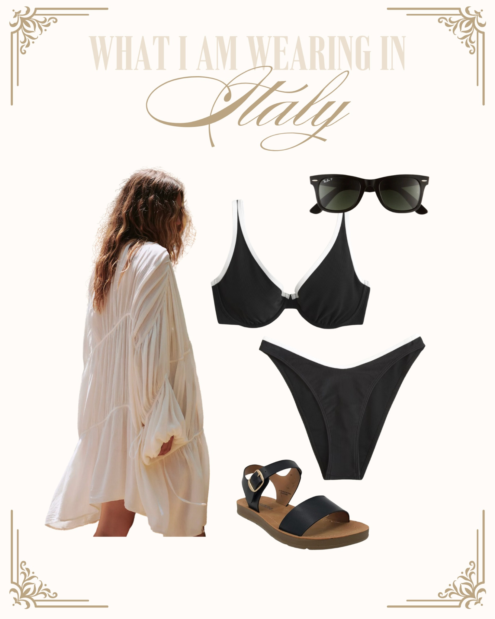 What I’m wearing in Italy 

#LTKSwim #LTKStyleTip #LTKTravel
