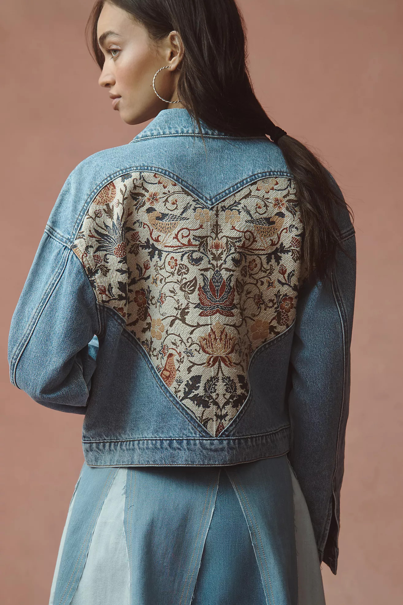 Avec Les Filles Jacquard Heart Jacket | Anthropologie (US)
