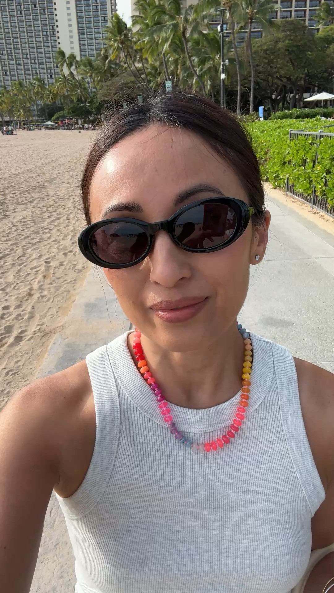 Sunglasses 20% off @Madewell with code LTK20. Chic oval design. Good quality. I also have in brown tortoise. 
Travel essentials. Vacation outfits.
Clean beauty products from @Merit : foundation stick, glow serum, blush, lipstick.

#LTKxMadewell #LTKOver40 #LTKTravel