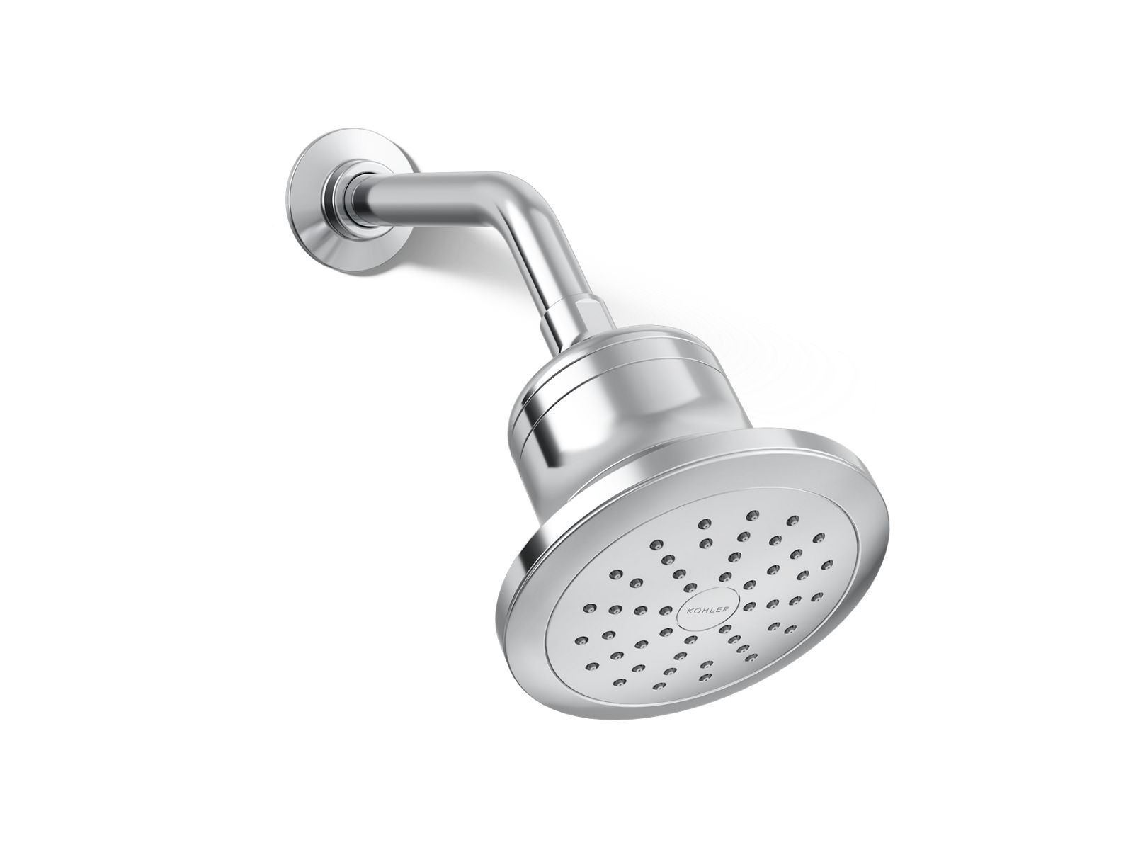 Round single-function filtered showerhead, 2.5 gpm | Kohler