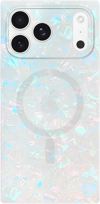 Flaunt Official Square Protective Case - Compatible with iPhone 17 Pro Max - Compatible with MagS... | Amazon (US)