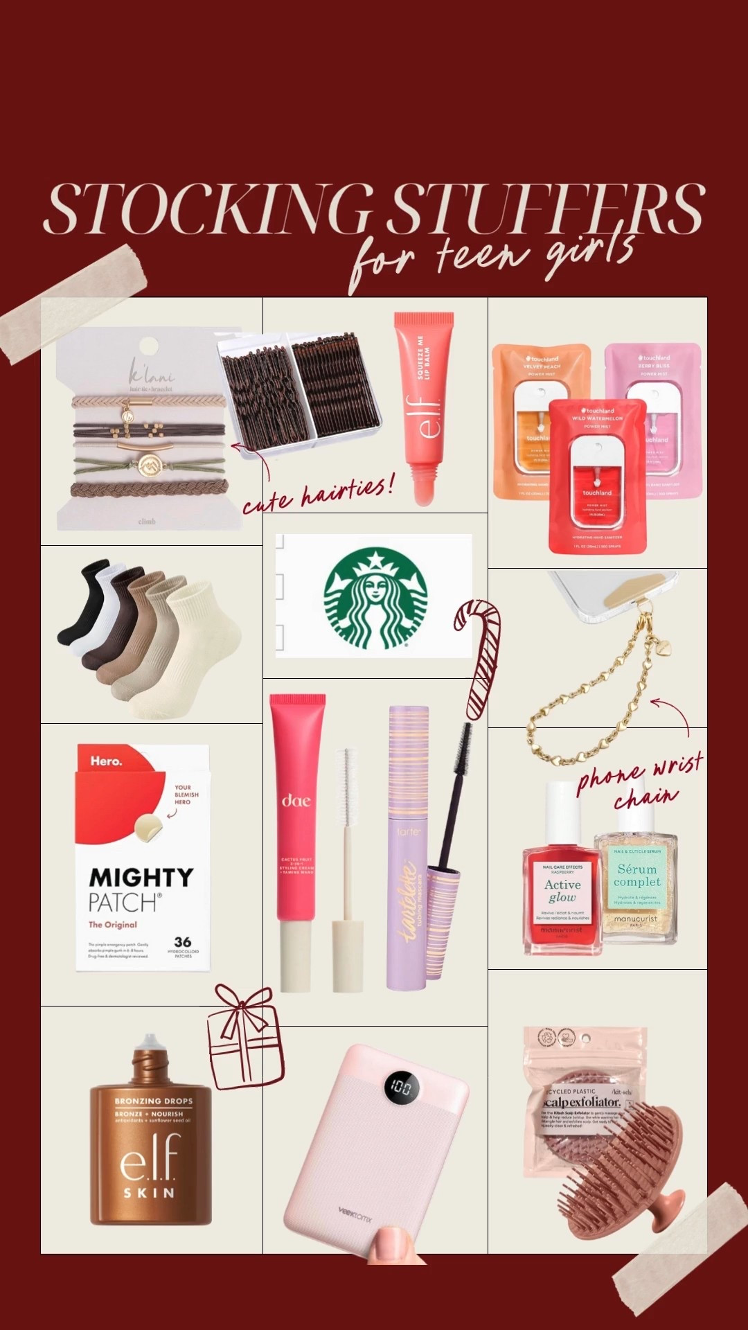 Stocking stuffer gift guide for teen and preteen girls
The perfect small gifts for her 
Last minute gift guide for her

#LTKFindsUnder50 #LTKHoliday #LTKGiftGuide